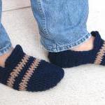 Men's Slippers, Crochet Pattern PDF..