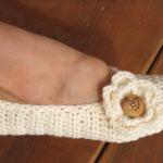Adult Slippers Crochet Pattern PDF,..