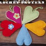 Crochet Heart, Crochet Pattern Pdf,easy, Great For..