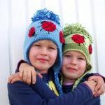 Childrens Ear Flap Hat Crochet Pattern Pdf