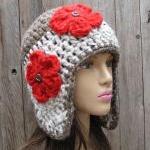 Crochet Ear Flap Hat - Crochet Patt..