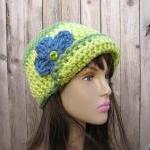 Crochet Pattern!!! Crochet Hat - Newsboy Hat,..