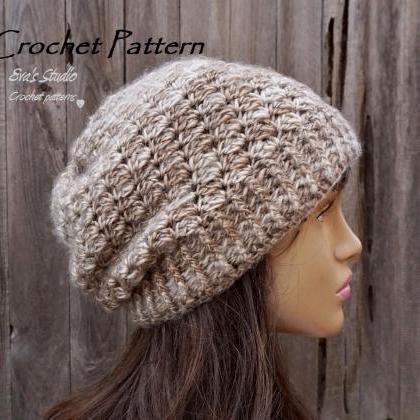 Crochet Hat - Slouchy Hat, Crochet ..