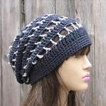Crochet Pattern - Slouchy Spring Hat, Crochet..