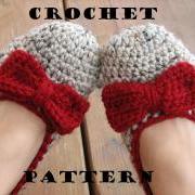 Adult Slippers Crochet Pattern PDF,Easy, Great for Beginners, Shoes Crochet Pattern Slippers, Pattern No. 12