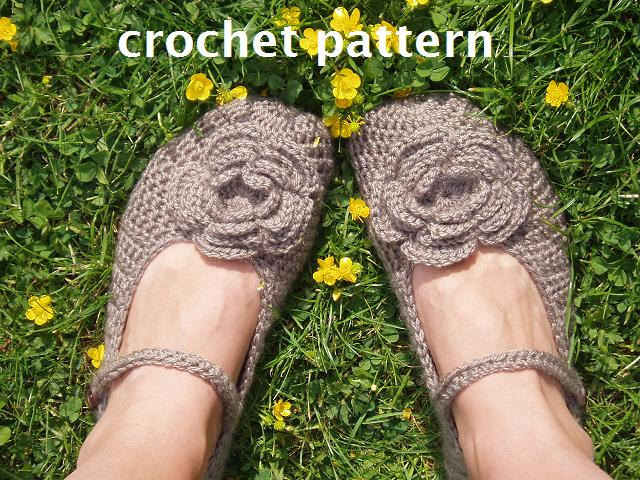 Adult Slippers Crochet Pattern PDF,Easy, Great for Beginners, Shoes Crochet Pattern Slippers, Pattern No. 20