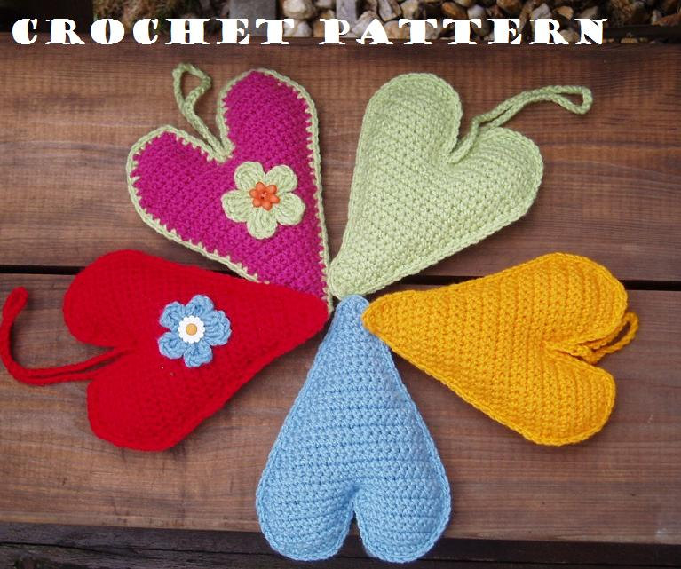 Crochet Heart, Crochet Pattern Pdf,easy, Great For Beginners, Pattern No. 21