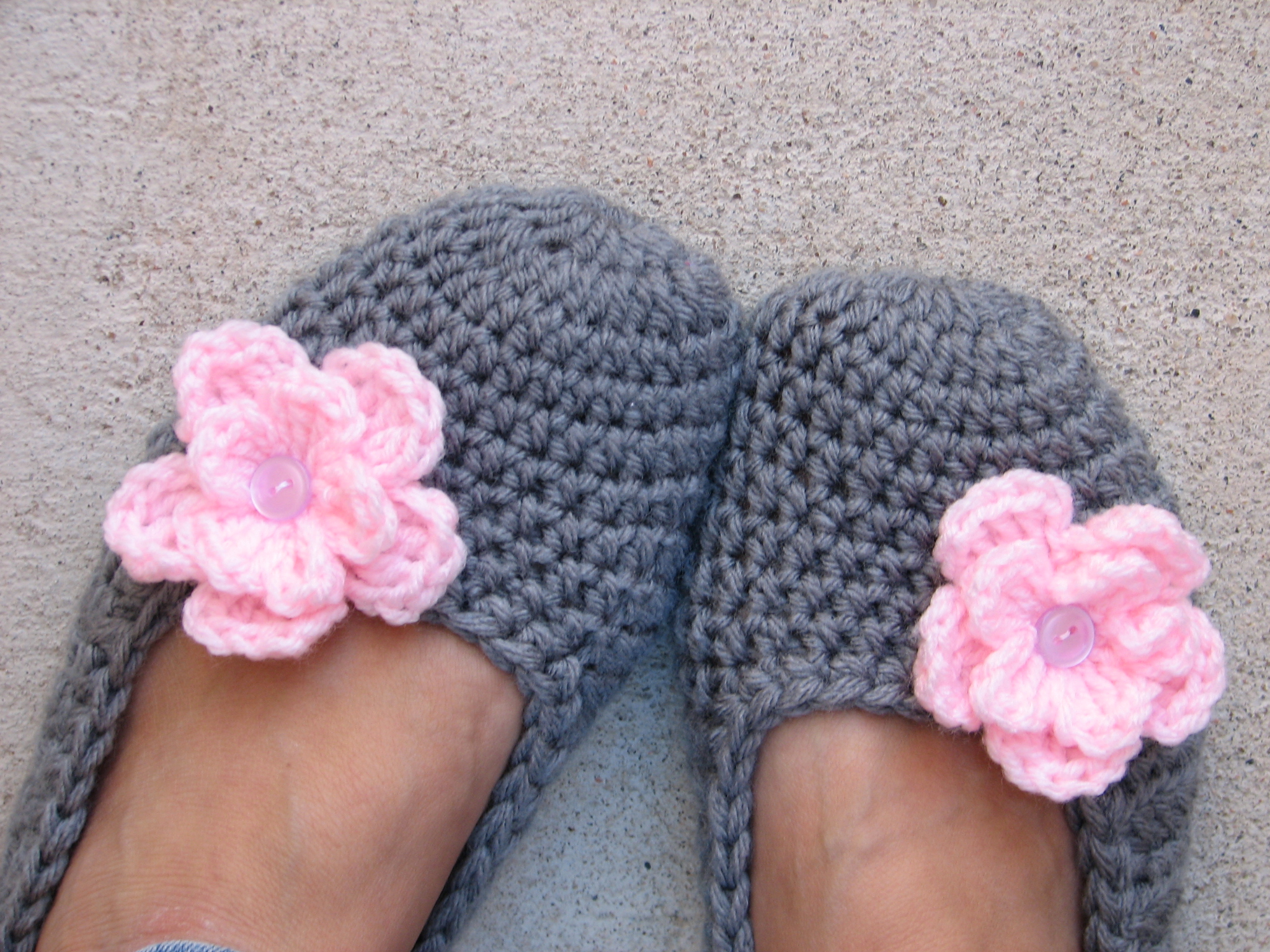 Adult Slippers Crochet Pattern Pdf Easy Great For Beginners Shoes