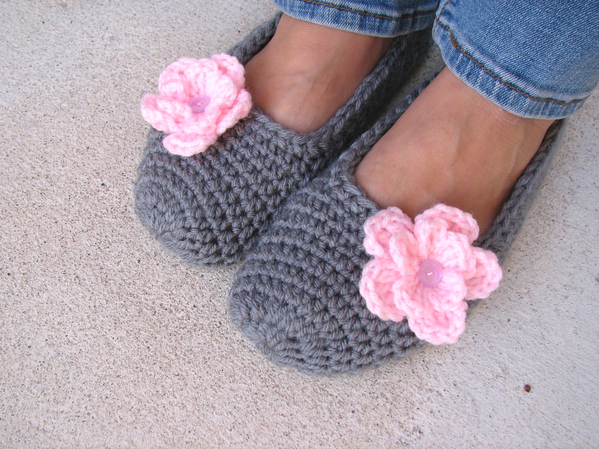 Adult Slippers Crochet Pattern PDF Easy Great For Beginners Shoes Crochet Pattern Slippers