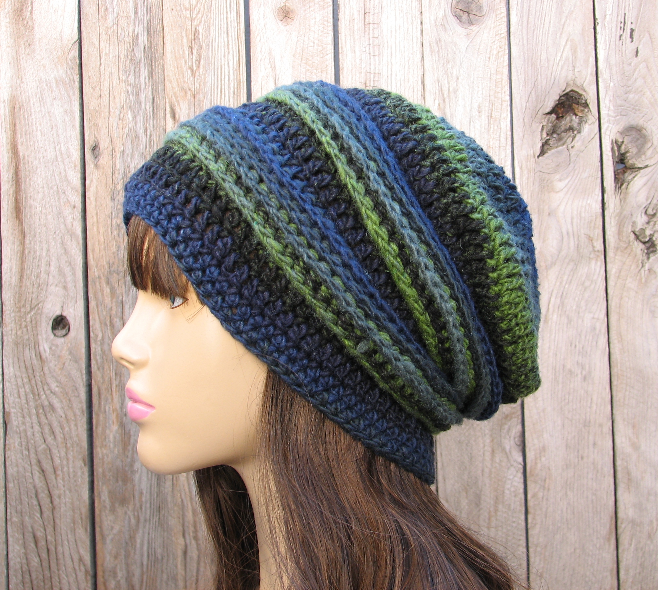 CROCHET PATTERN!!! Crochet Hat - Slouchy Hat, Crochet Pattern PDF,Easy