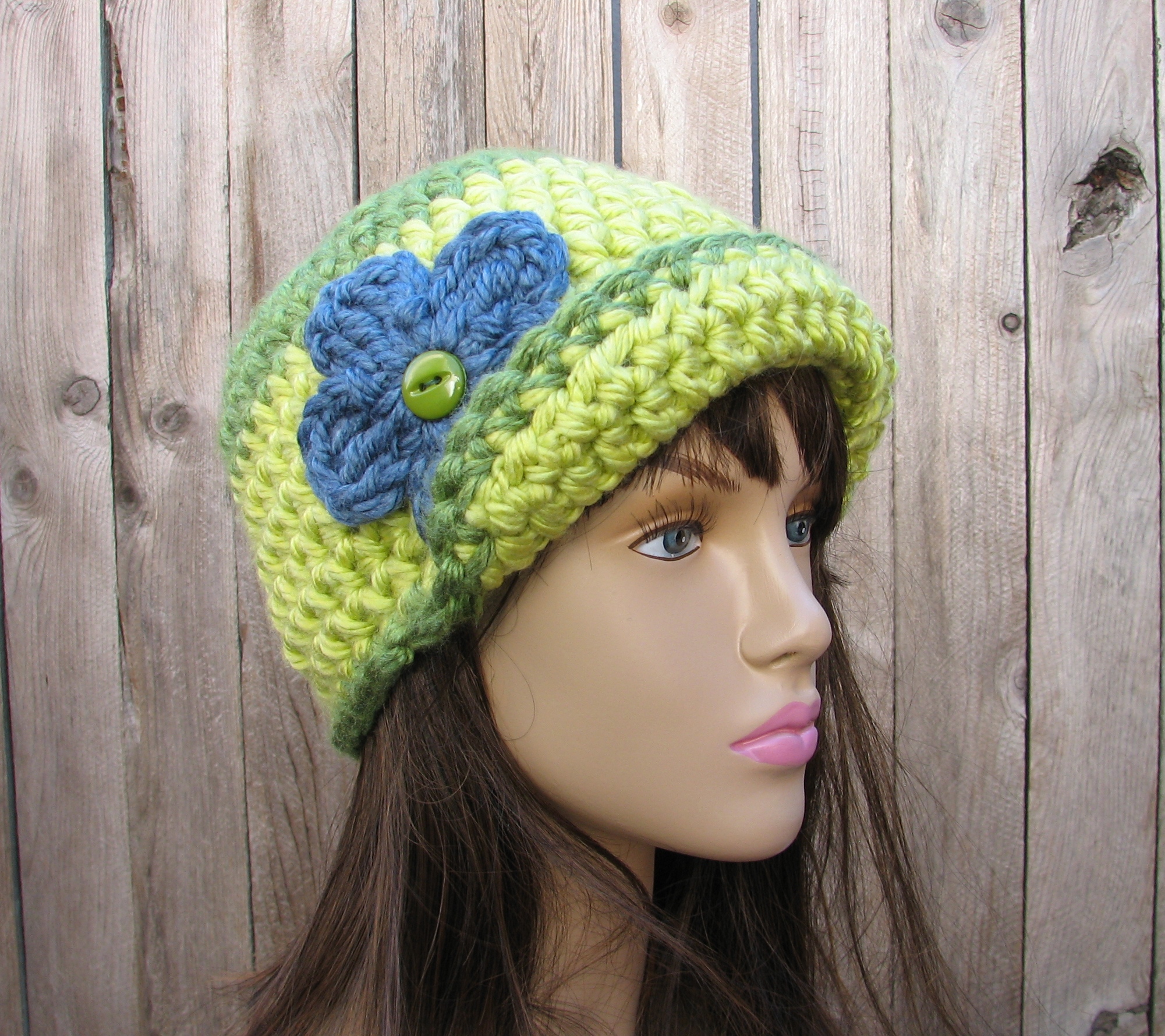Crochet Pattern!!! Crochet Hat - Newsboy Hat, Crochet Pattern Pdf,easy ...